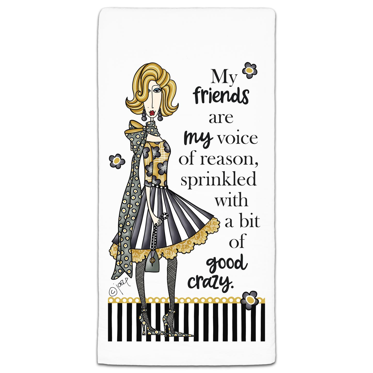 Dolly Mama Flour Sack Towel