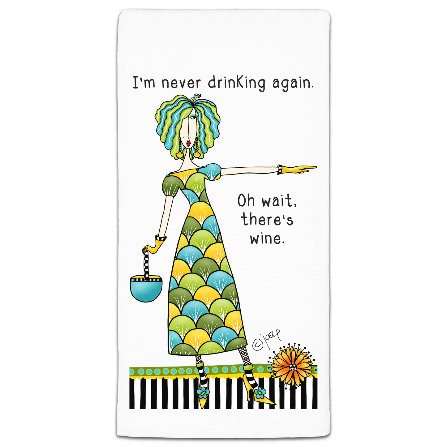Dolly Mama Flour Sack Towel