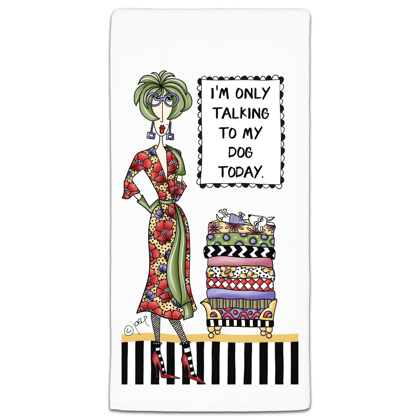 Dolly Mama Flour Sack Towel