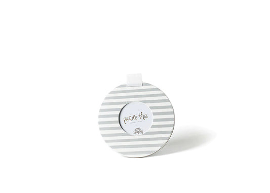 Frame 8.5" Round Stone stripe