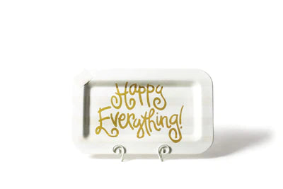 Platter Happy Everything White