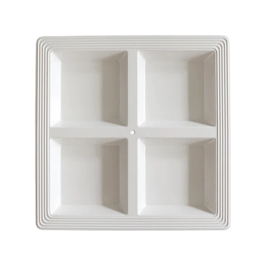 Melamine Square Sectional Pinstripes