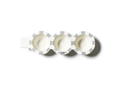 Trio Bowl Stone Stripe