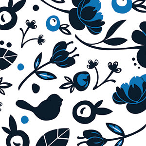 Guest Napkin Bluejay